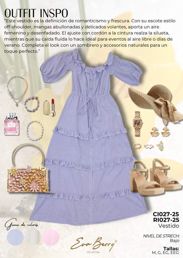 ZIARA MAXI VESTIDO